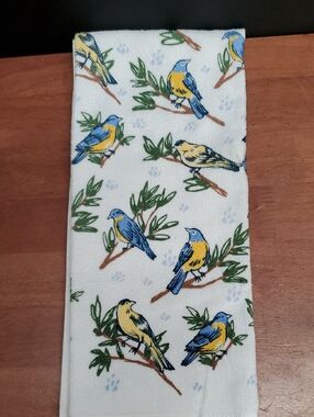 Songbird Decorative Kitchen Hand Towel NWOT Kohl's